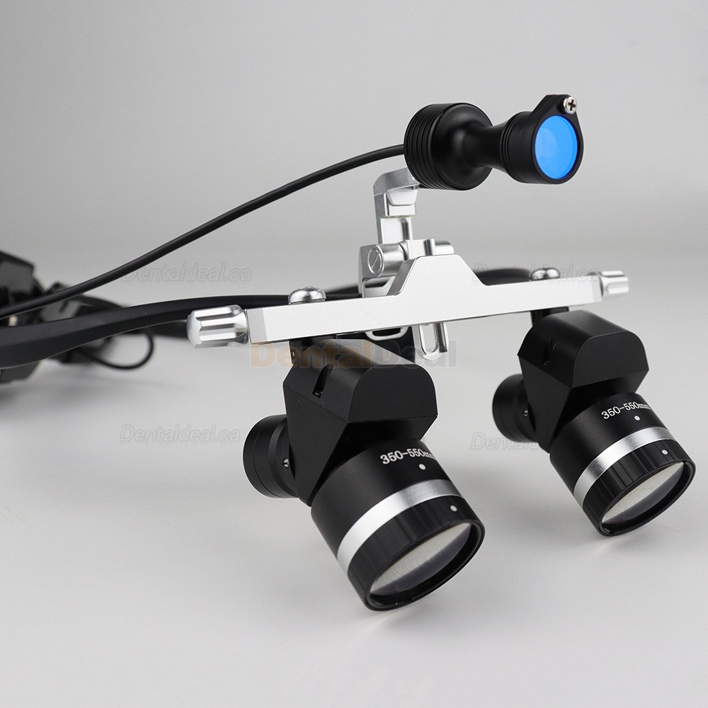 WJ YWJ-MG11U 3.0X-5.0X Ergonomic Dental Surgical Ergo Loupe with Headlight
